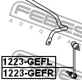 Łącznik stabilizatora FEBEST 1223-GEFL