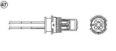 Sonda lambda NGK 0398