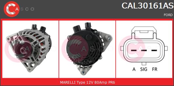 Alternator CASCO CAL30161AS