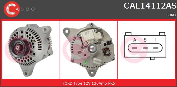 Alternator CASCO CAL14112AS