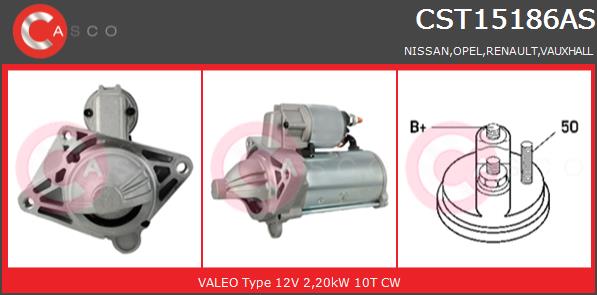 Rozrusznik CASCO CST15186AS