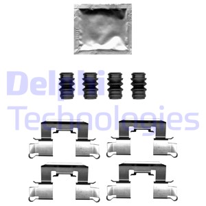 Zestaw akcesoriów montażowych  klocków hamulcowych DELPHI LX0710