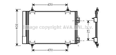 Skraplacz klimatyzacji AVA QUALITY COOLING CNA5231D