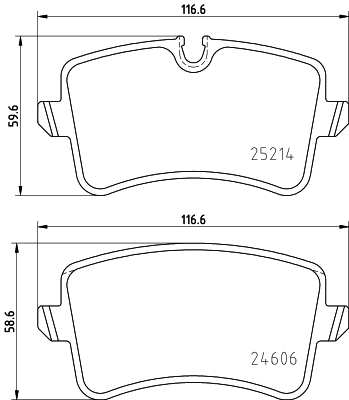 Klocki hamulcowe HELLA PAGID 8DB 355 025-311