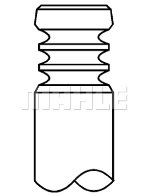 Zawór wydechowy MAHLE 029 VA 31237 000