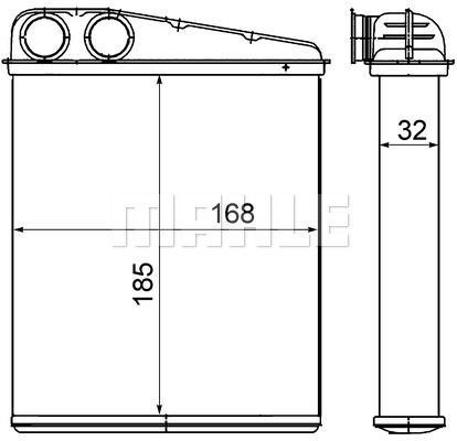 Nagrzewnica MAHLE AH 8 000S