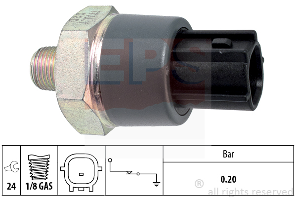 Czujnik ciśnienia oleju EPS 1.800.166