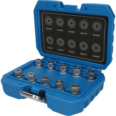 Zestaw narzędzi do wypinania, zabezpieczenia śrub kół KS TOOLS BT691290