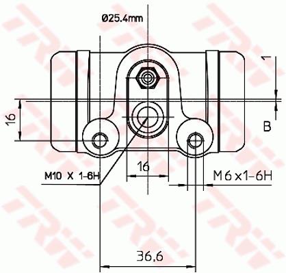 Cylinderek TRW BWL112