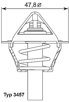 Termostat WAHLER 3457.90D