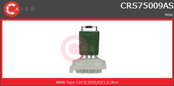 Opornik wentylatora CASCO CRS75009AS
