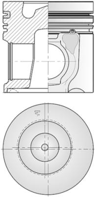 Tłok KOLBENSCHMIDT 41505600