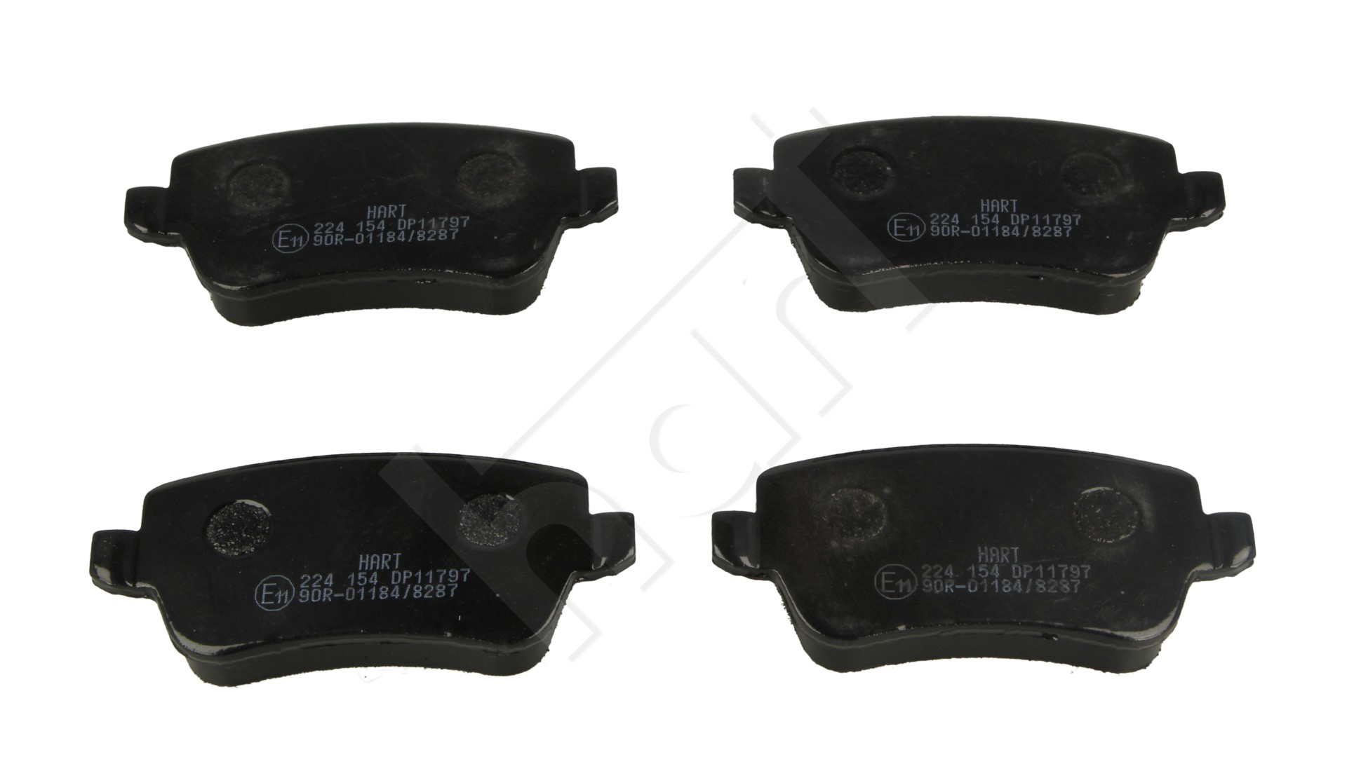 Klocki hamulcowe HART 224 154