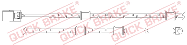 Czujnik zużycia klocków QUICK BRAKE WS 0318 A