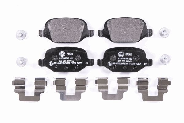 Klocki hamulcowe HELLA 8DB 355 009-551