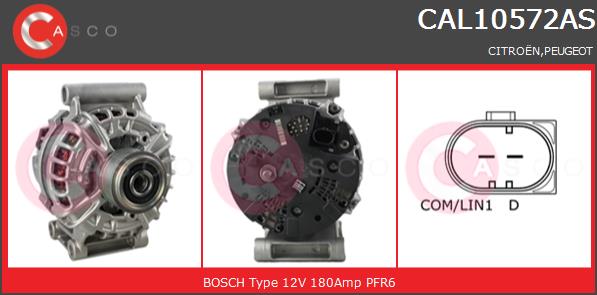 Alternator CASCO CAL10572AS