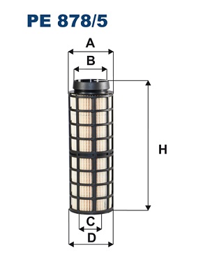 Filtr paliwa FILTRON PE 878/5