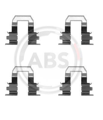 Zestaw akcesoriów montażowych  klocków hamulcowych A.B.S. 1255Q