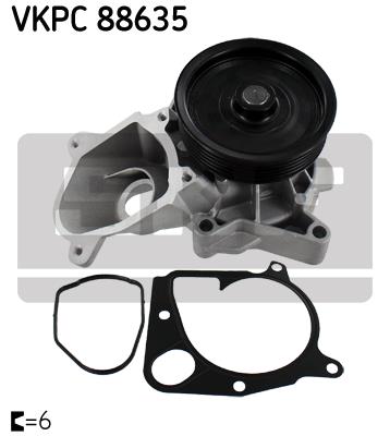 Pompa wody SKF VKPC 88635