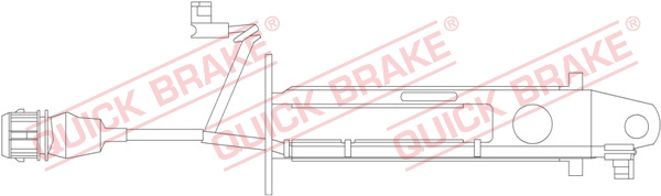 Czujnik zużycia klocków QUICK BRAKE WS 0240 A