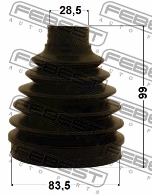 Osłona przegubu FEBEST 0415P-V97