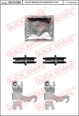 Zestaw naprawczy rozpieracza QUICK BRAKE 120 53 020
