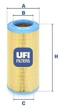 Filtr powietrza UFI 27.341.00