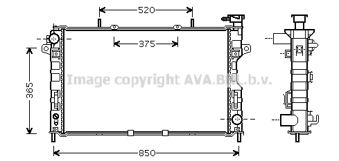 Chłodnica AVA QUALITY COOLING CR2117