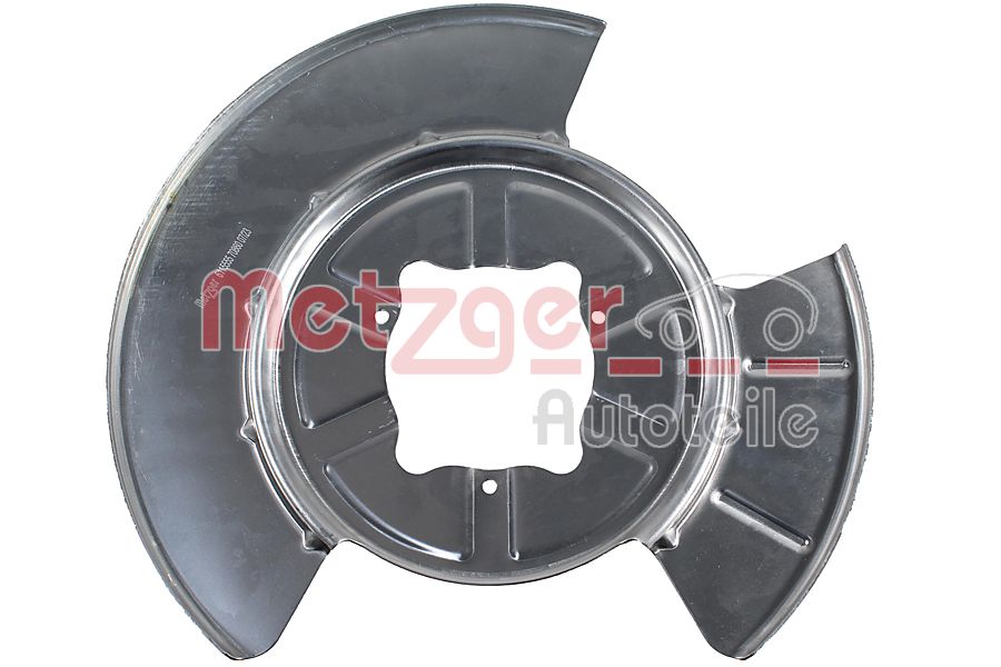 Panel rozbryzgiwujący, tarcza hamulcowa METZGER 6115555