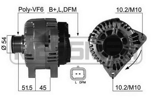 Alternator ERA 210471