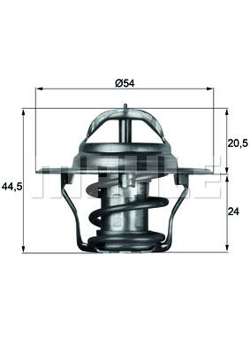 Termostat MAHLE TX 4 83D