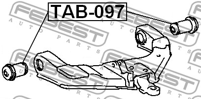 Tuleja wahacza FEBEST TAB-097