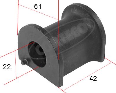 Guma stabilizatora CORTECO 80005456