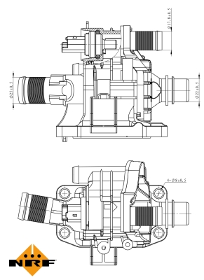 Termostat NRF 725039