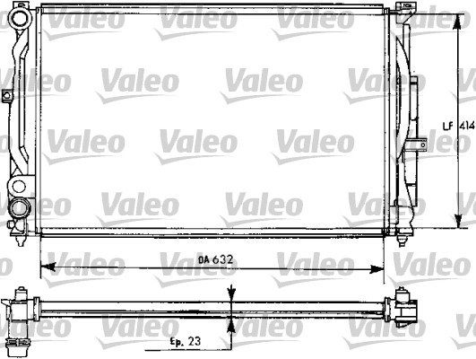 Chłodnica VALEO 731537