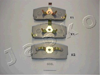 Klocki hamulcowe JAPKO 50606