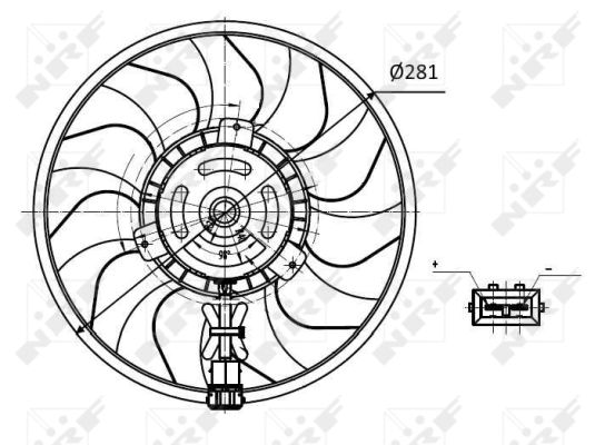 Wentylator NRF 47418