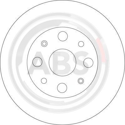 Tarcza hamulcowa A.B.S. 17364