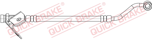 Przewód hamulcowy elastyczny QUICK BRAKE 58.015X