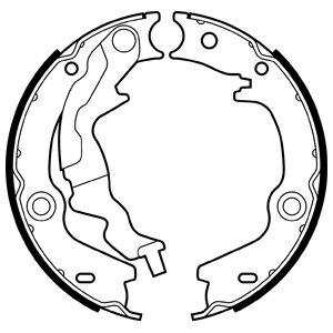Zestaw szczęk hamulcowych DELPHI LS2017