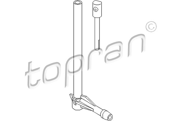 Dysza spryskiwacza TOPRAN 107 296