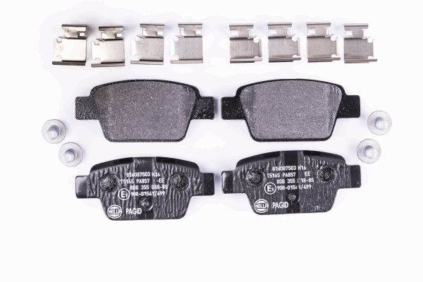 Klocki hamulcowe HELLA 8DB 355 018-851
