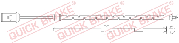 Czujnik zużycia klocków QUICK BRAKE WS 0231 B
