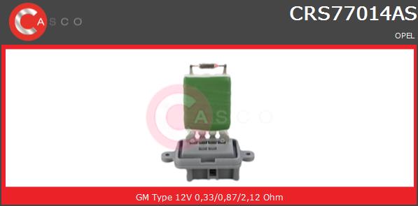 Opornik wentylatora CASCO CRS77014AS