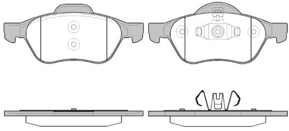 Klocki hamulcowe REMSA 0962.40