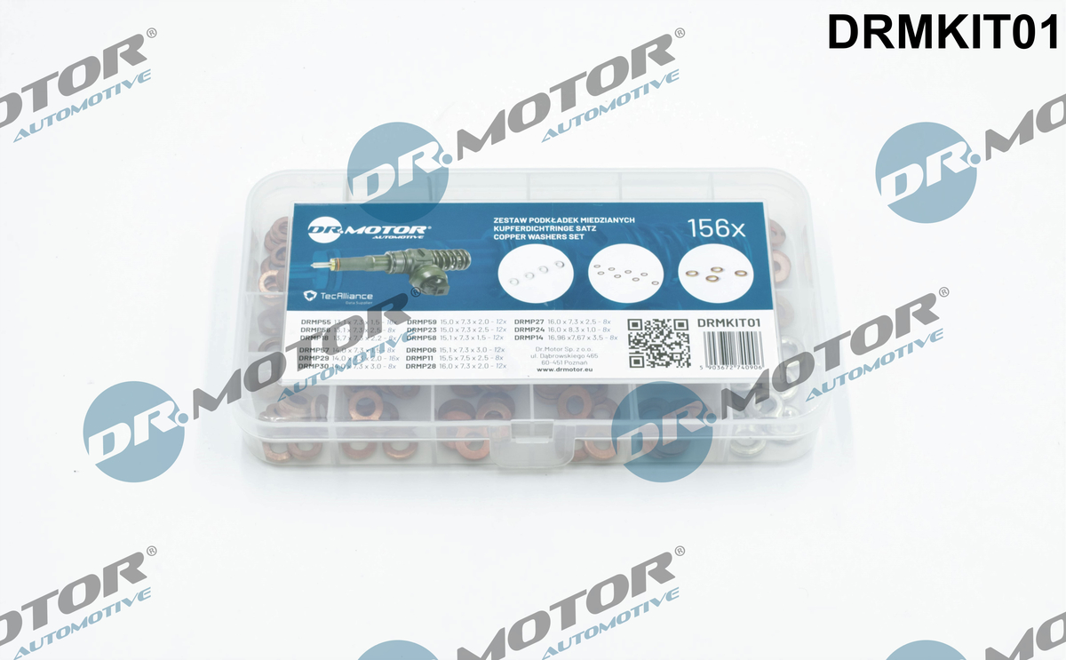 Zestaw uszczelek końcówki wtrysku DR.MOTOR AUTOMOTIVE DRMKIT01