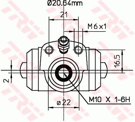 Cylinderek TRW BWF295