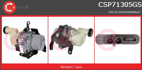 Pompa wspomagania CASCO CSP71305GS