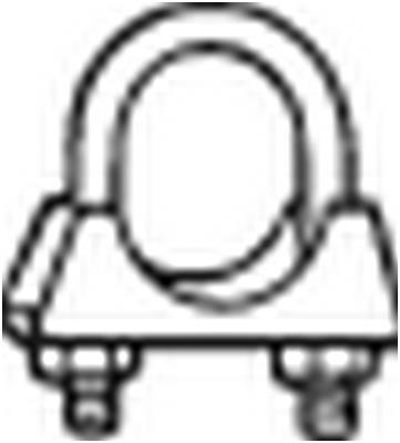 Obejma układu wydechowego BOSAL 250-845