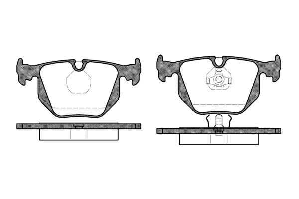 Klocki hamulcowe REMSA 0381.00